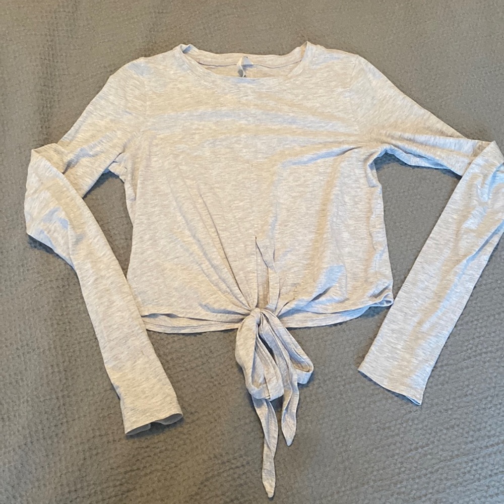 Lululemon long sleeve crop top